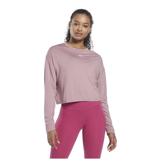 Reebok Γυναικεία μακρυμάνικη μπλούζα TS AC Dreamblend LS Tee Reebok Γυναικεία μακρυμάνικη μπλούζα TS AC Dreamblend LS Tee